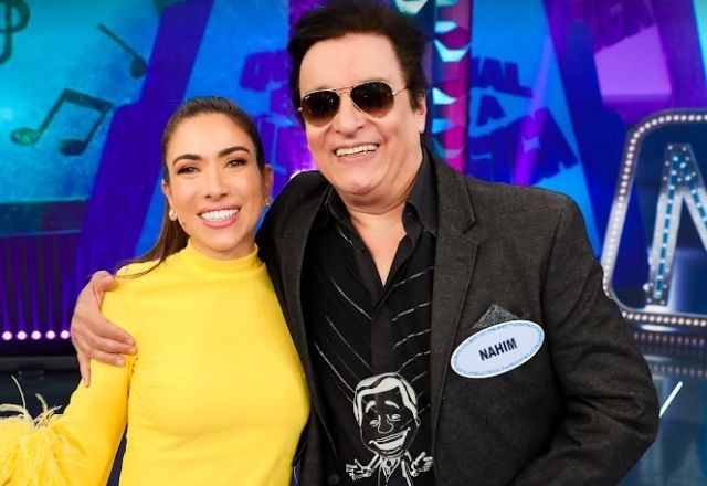 Imagem da noticia Nahim gravou "Qual é a Música", do "Programa Silvio Santos, com Patrícia Abravanel"; exibição será em breve