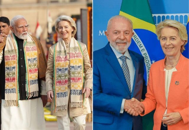 Imagem da noticia Entenda: por que acordo UE–Índia não enfrenta os protestos que marcaram o tratado com Mercosul?