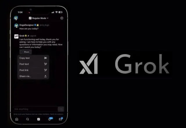 Imagem da noticia Grok, chatbot de IA do X (antigo Twitter), chega ao Brasil; saiba os preços