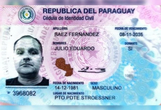 Imagem da noticia Ex-diretor da PRF tinha passaporte falso ao ser preso no Paraguai; veja foto