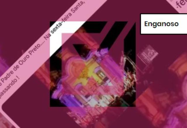 Imagem da noticia ENGANOSO: Vídeo de padre de Ouro Preto fazendo críticas ao governo federal foi gravado na gestão Temer, e não na atual