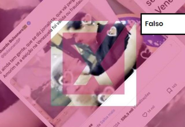 Imagem da noticia FALSO: Vídeo em que Celso Amorim abraça Maduro é falso e foi gerado por inteligência artificial