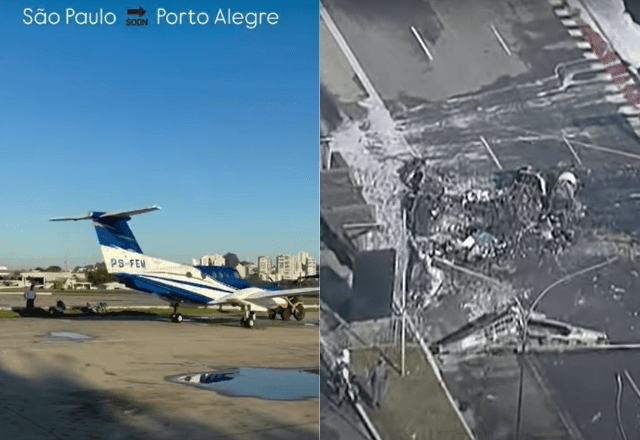 Imagem da noticia Força Aérea coleta primeiros dados para investigar queda de avião em SP