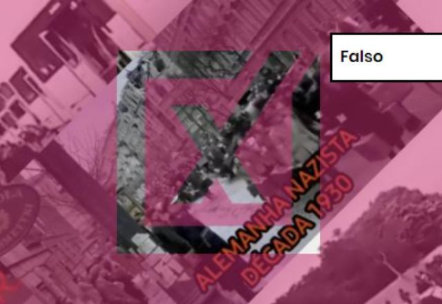 Imagem da noticia ENGANOSO: Vídeo que compara prisões no 8/1 a Holocausto não foi exibido em TVs na Europa