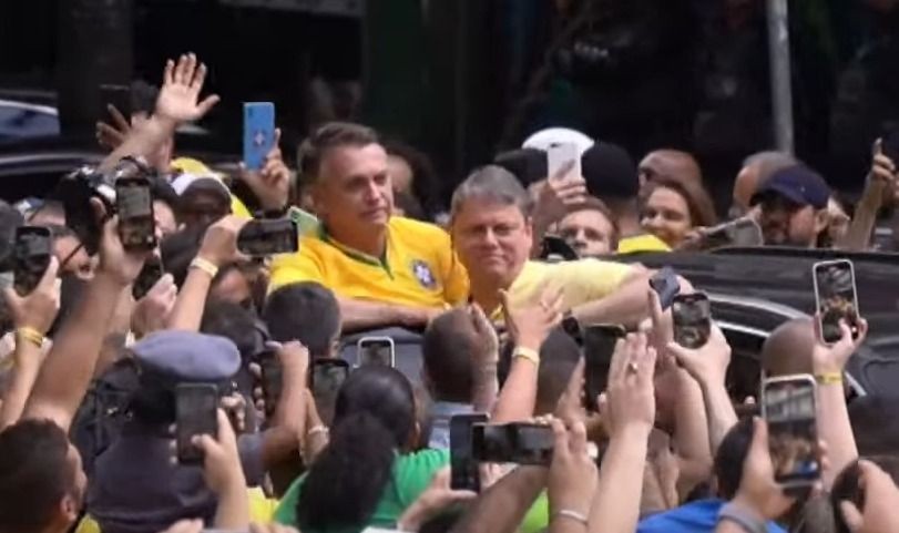 Imagem da noticia Bolsonaro participa de ato na Avenida Paulista; acompanhe