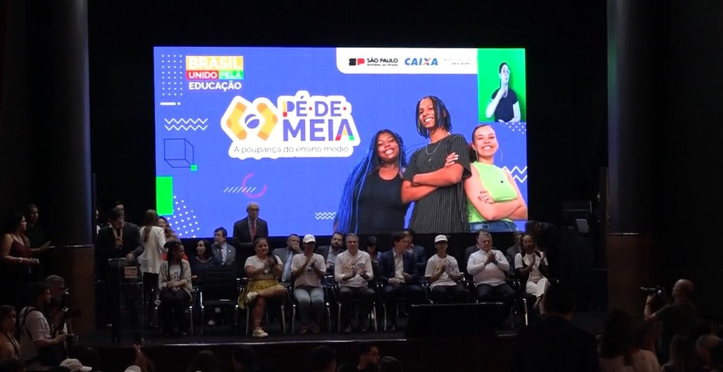Imagem da noticia Estado de São Paulo adere ao programa Pé-de-Meia