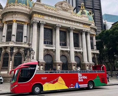 Rio ganha ônibus panorâmicos para tour pela cidade