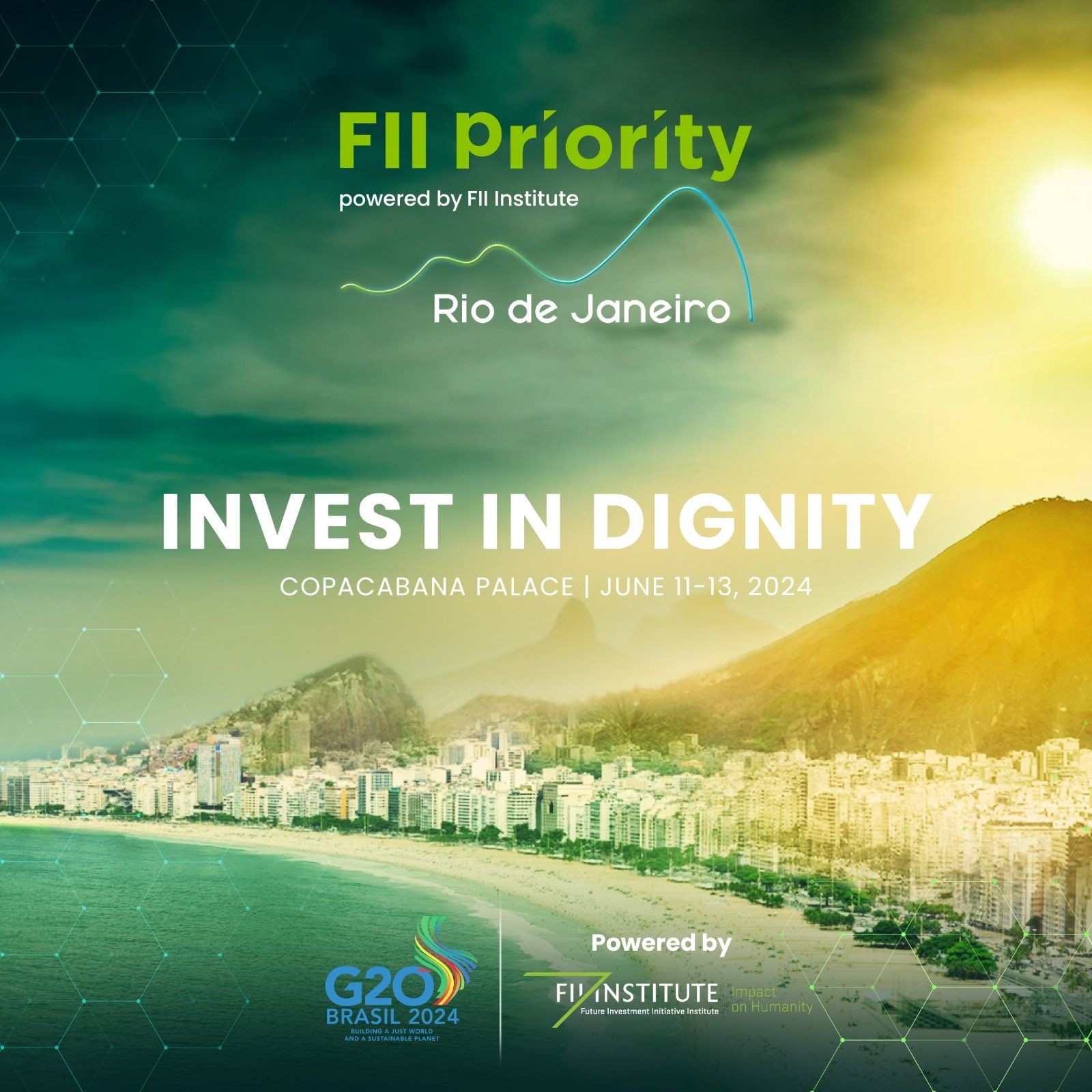 Imagem da noticia Evento internacional no Rio reúne empresários e autoridades para discutir investimento sustentável