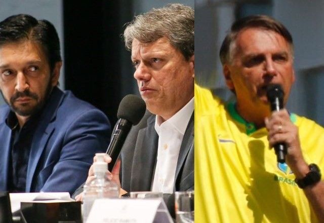 Imagem da noticia Tarcísio fará apelo para que Bolsonaro participe da campanha de Nunes em São Paulo