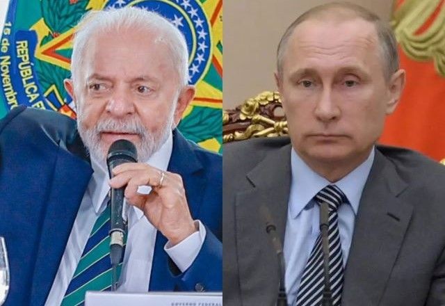 Imagem da noticia Lula conversa com Putin por telefone após cancelar viagem à Rússia devido a acidente doméstico