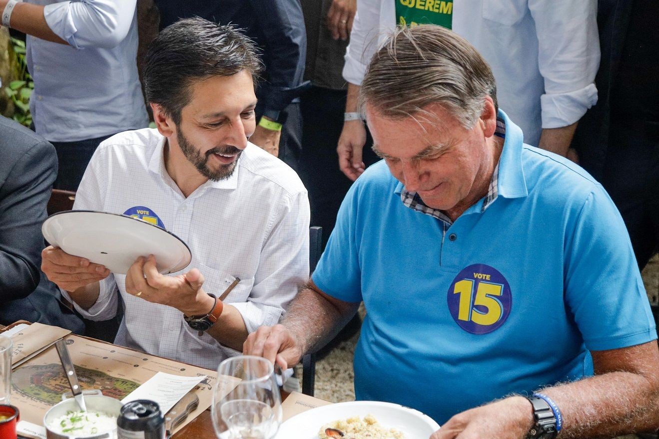 Imagem da noticia Bolsonaro participa de almoço com Nunes a 5 dias do segundo turno