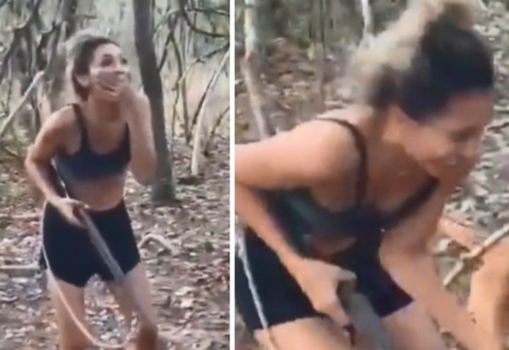 Imagem da noticia Ibama localiza e multa mulher que torturou e filmou morte de onça parda