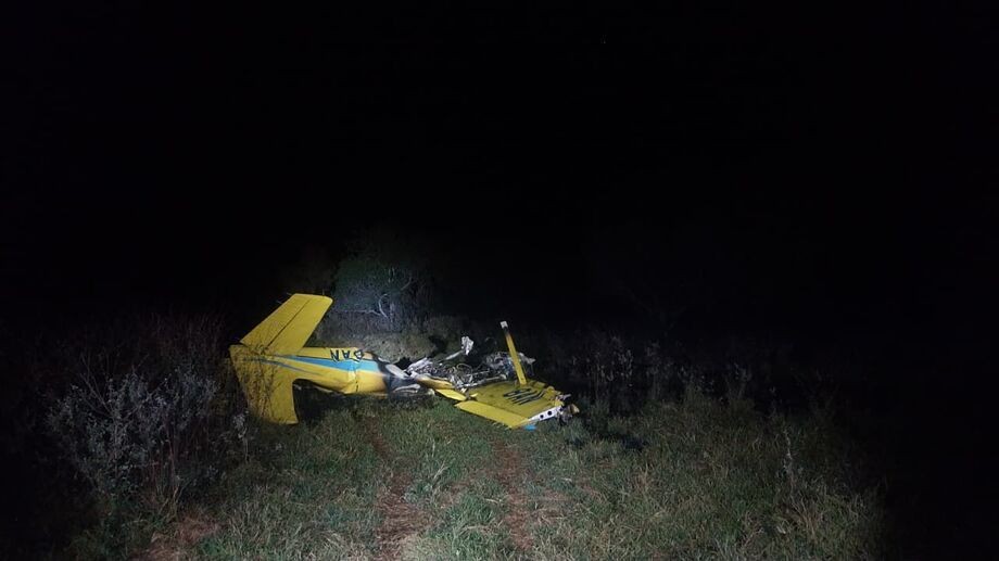 Imagem da noticia Avião que caiu em MS voava fora do horário autorizado para pouso, diz delegada