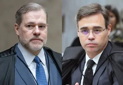 Toffoli se irrita com Mendonça em sessão no STF: “Fico exaltado com covardia” Toffoli se irrita com Mendonça em sessão no STF: “Fico exaltado com covardia”