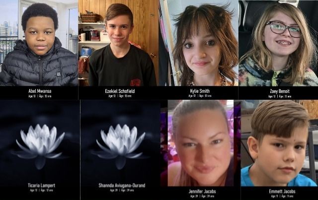 Imagem da noticia Polícia do Canadá identifica todas as vítimas de atentado à escola