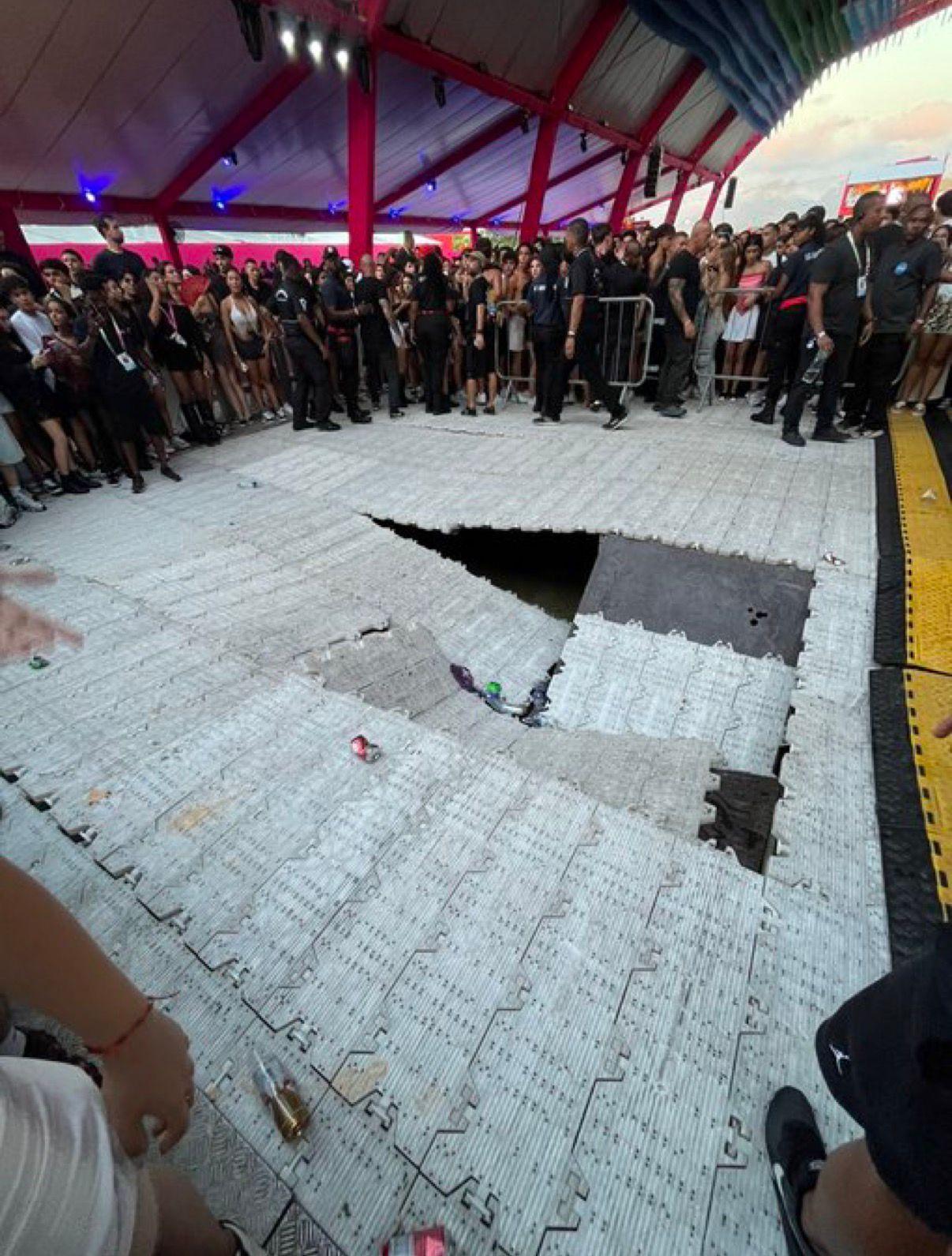 CarnaRildy cancela shows após piso ceder durante apresentação de Veigh no Rio CarnaRildy cancela shows após piso ceder durante apresentação de Veigh no Rio