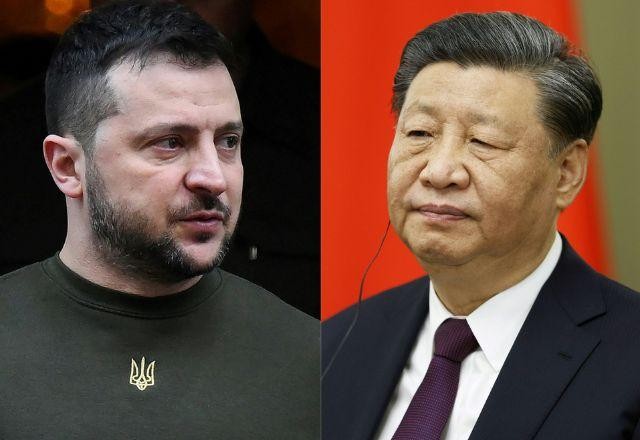 Imagem da noticia Xi Jinping e Zelensky falam pela primeira vez desde o início da guerra