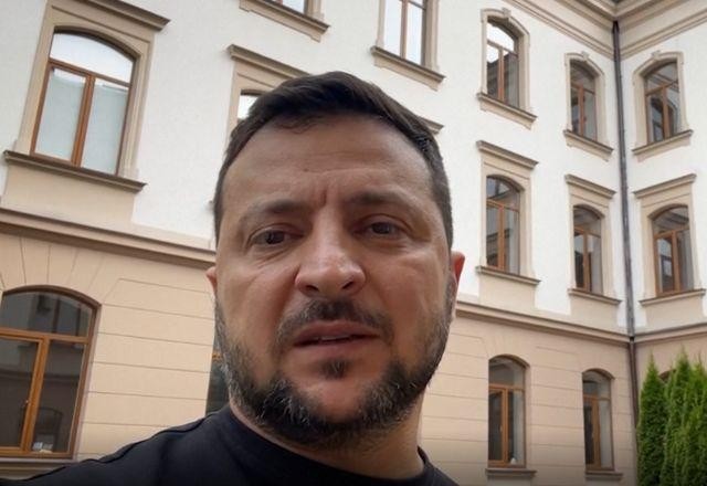 Imagem da noticia Zelensky diz que guerra está retornando ao território russo