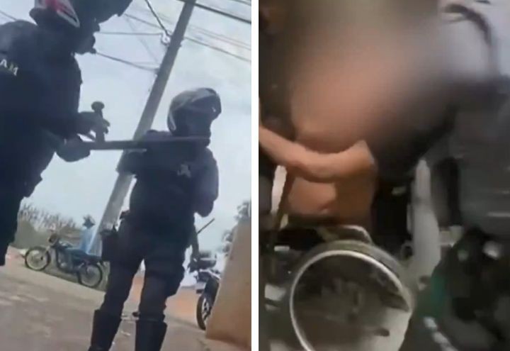 Imagem da noticia Policial agride cadeirante durante abordagem no interior de SP
