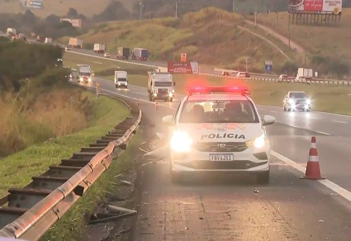 Imagem da noticia SP: Motociclista morre em engavetamento na rodovia dos Bandeirantes