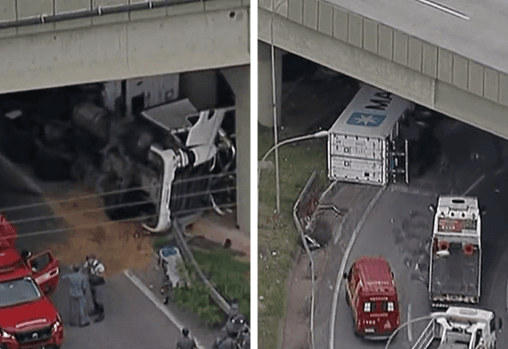 Imagem da noticia Tombamento de carreta na Rodovia Castello Branco deixa vítima presa nas ferragens