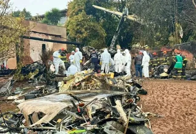 Imagem da noticia Voepass: 56 vítimas do acidente aéreo em Vinhedo foram identificadas