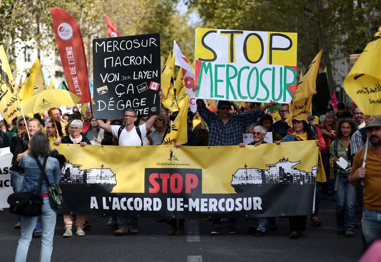 Imagem da noticia Alemanha e Espanha pedem que UE apoie acordo comercial com Mercosul enquanto França resiste