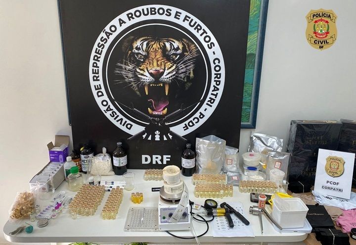 Imagem da noticia Advogado é preso por falsificar anabolizantes em laboratório clandestino