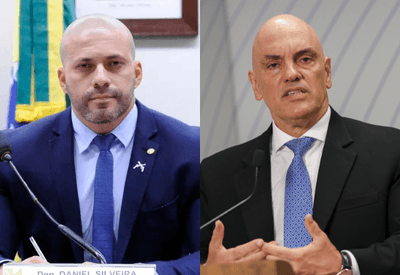 Moraes nega pedido de Daniel Silveira para o regime semiaberto e multa advogado por insistência Moraes nega pedido de Daniel Silveira para o regime semiaberto e multa advogado por insistência