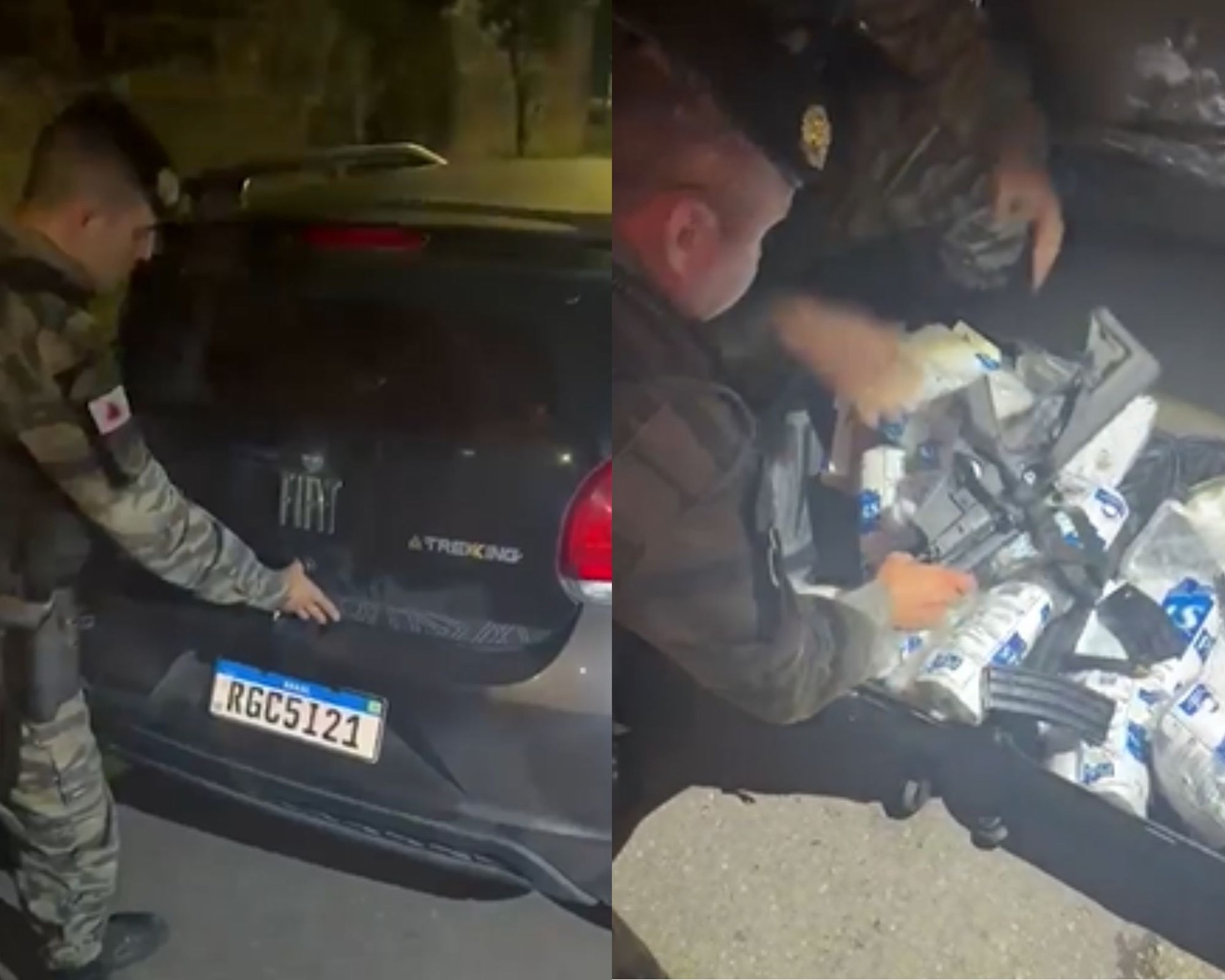 Imagem da noticia Motorista de aplicativo é presa suspeita de transportar armas para facção criminosa em BH