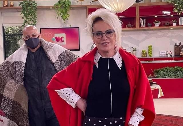 Imagem da noticia Nas redes sociais, apresentadora Ana Maria Braga confirma estar com covid-19