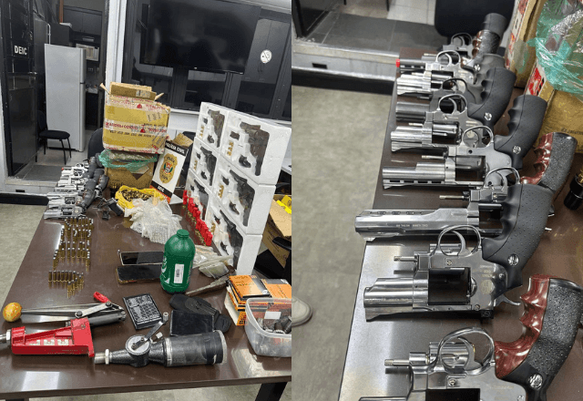 Imagem da noticia Homem é preso por transformar armas de airsoft em revólveres para o crime organizado