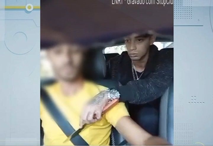 Imagem da noticia Câmera em carro registra motorista sendo ameaçado com faca