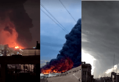 Governo do Irã alerta para chuva ácida após bombardeio a depósitos de petróleo por Israel Governo do Irã alerta para chuva ácida após bombardeio a depósitos de petróleo por Israel