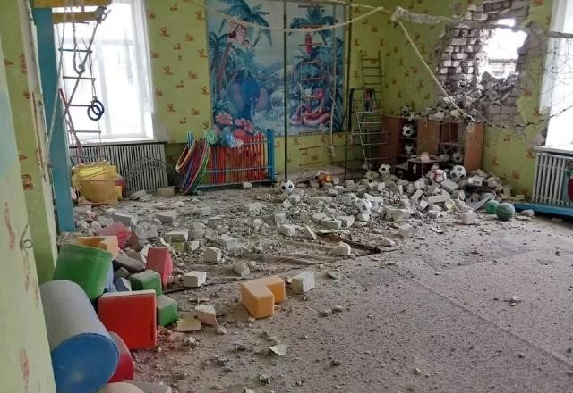 Imagem da noticia Separatistas pró-Rússia atacam escola infantil na Ucrânia