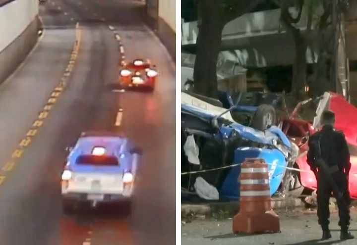 Imagem da noticia Câmera revela perseguição que terminou na morte de 4 pessoas no RJ
