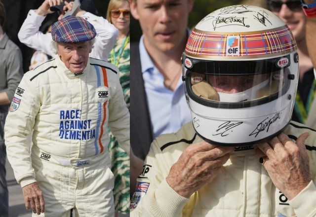 Imagem da noticia Schumacher, com a ajuda da esposa, assina capacete em ação para arrecadar fundos contra a demência