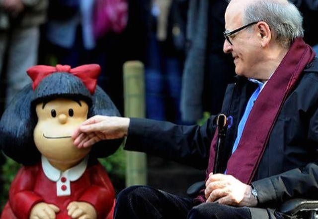 Imagem da noticia Criador de Mafalda, cartunista Quino é homenageado pelo Google