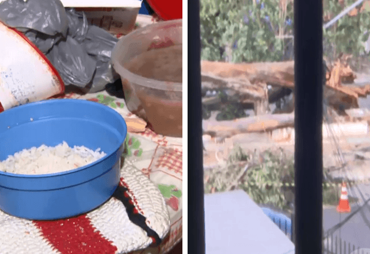 Imagem da noticia "A gente não sabe mais o que fazer", diz dona de casa há quatro dias sem luz e com filho doente