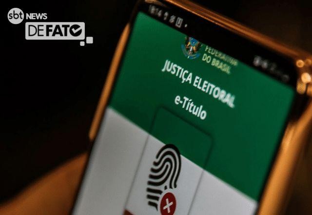 Imagem da noticia e-Título: aplicativo deve ser baixado até este sábado (1.out). Entenda