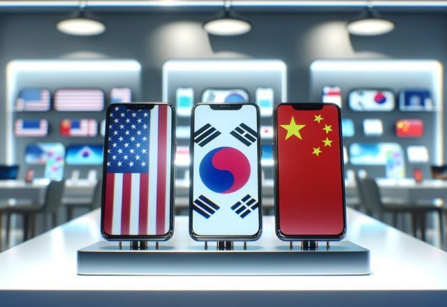 Imagem da noticia Samsung e Apple lideram vendas de celulares; chinesas se aproximam