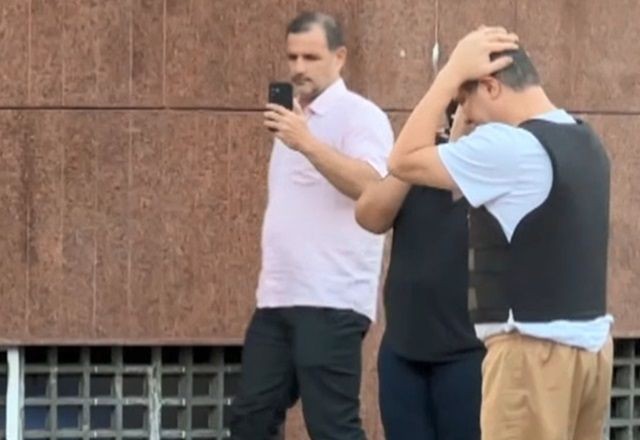 Imagem da noticia Acusado de matar idoso com “voadora” chora durante reconstituição