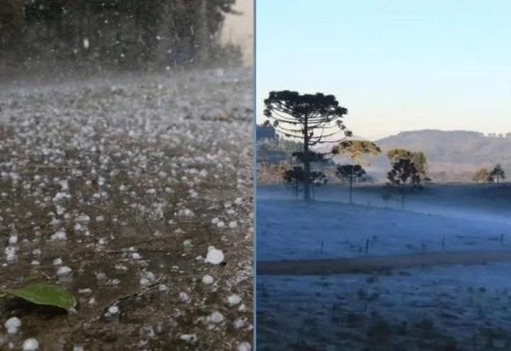 Imagem da noticia Chuva congelada no RS e neve em SC: entenda as diferenças