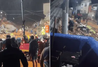 Juiz de Fora segue com risco alto de deslizamentos, aponta Cemaden Juiz de Fora segue com risco alto de deslizamentos, aponta Cemaden