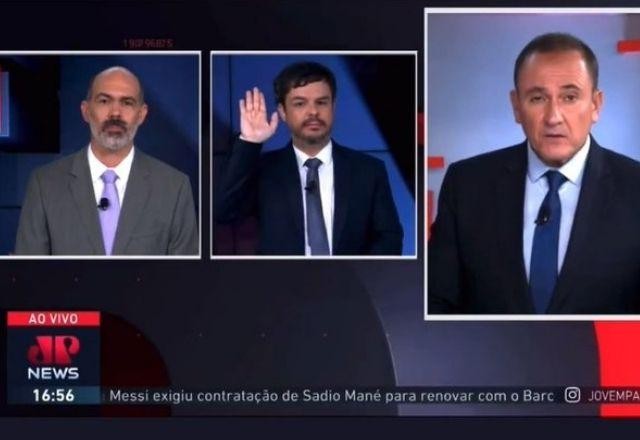 Imagem da noticia Jovem Pan demite comentarista Adrilles Jorge após gesto nazista