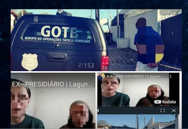 Imagem da noticia Foragido se vangloria de crimes em vídeo na internet e é preso