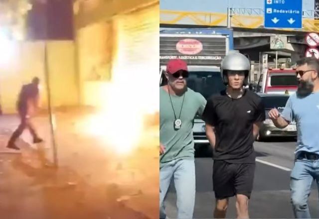 Imagem da noticia Adolescente é detido no Rio após incendiar homem em situação de rua com coquetéis molotov