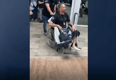 Delegado baleado na megaoperação Contenção recebe alta no Rio Delegado baleado na megaoperação Contenção recebe alta no Rio