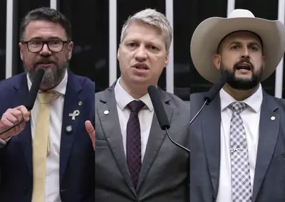 Conselho de Ética da Câmara suspende mandatos de Marcos Pollon, Van Hattem e Zé Trovão por 2 meses Conselho de Ética da Câmara suspende mandatos de Marcos Pollon, Van Hattem e Zé Trovão por 2 meses