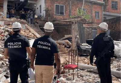 Vítimas de desabamento de prédio em Salvador são identificadas pela polícia Vítimas de desabamento de prédio em Salvador são identificadas pela polícia